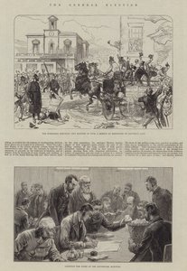La elección general de Sir John Charles Robinson